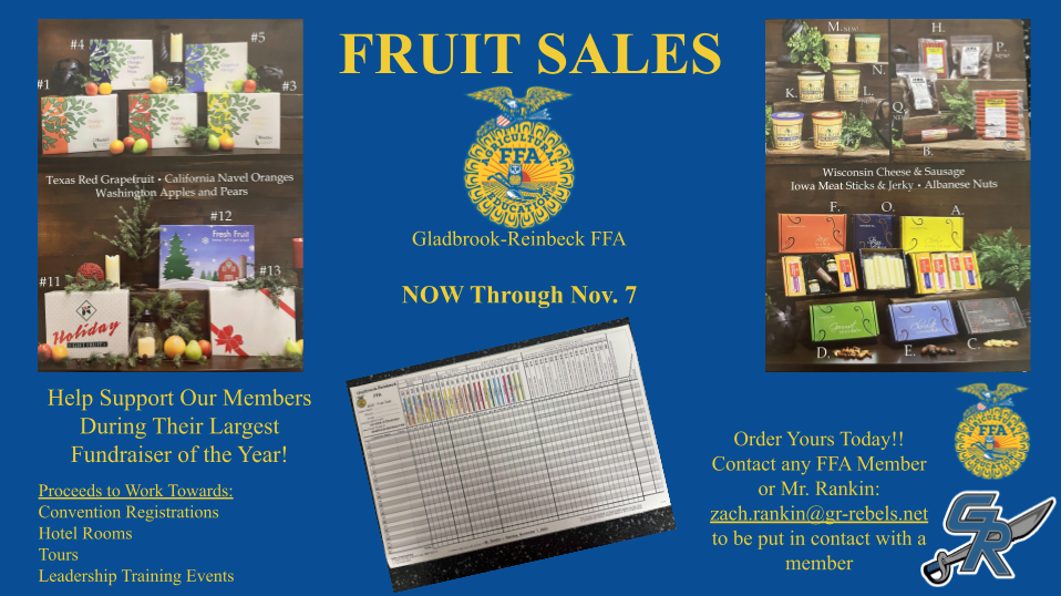 G-R FFA Fruit Sales Flyer 2022